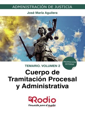 cover image of Cuerpo de Tramitación Procesal y Administrativa. Temario. Volumen 2